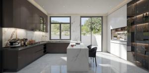 China Elegant , Warm, Contemporary , And Customizable Stainless Steel Kitchen Masterpiece factory
