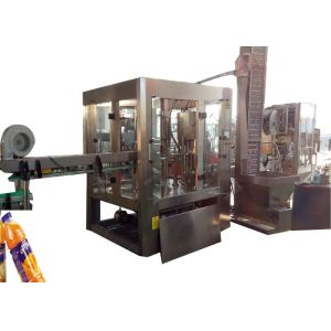15000bph Beverage Filling Machine , Small Bottle Filling And Capping Machine