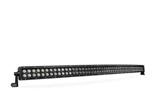China 52 Inch Cree LED Light Bar , Cree Curved Light Bar With Black Cover factory