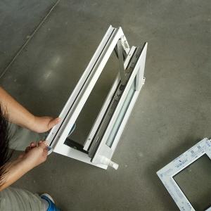 China Single Glazed Aluminum Tilt And Turn Windows Swing For Casement factory