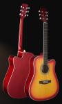 41inch Popular Whole Sapele vintage acoustic guitar/western guitar steel string