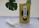 Reusable Plastic Spout Pouch Bag For Baby Food / Liquid BPA Free Gravure
