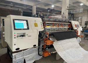 China Garments 1600MM Computerized Quilting Machine Multi Needle Lock Stitch factory