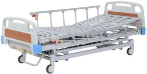 China Adjustable Manual Hospital Bed factory