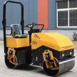 Small Vibratory Mini Compactor Road Roller with 560 mm Front Steel Wheel