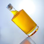 Popular Shape Super Flint Glass Liquor Bottle for Vodka Whisky Rum Tequila Gin