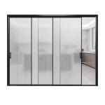 Stainless Steel Screen Netting Aluminum Sliding Glass Doors with Thermal Break