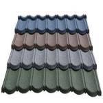 Zinc Steel Galvalume Stone Coated Roofing Tile Light Weight 0.4mm 0.8mm