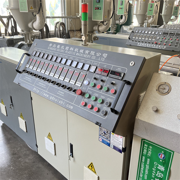 Electrical Plastic Pipe Extrusion Machinery , Flexible Corrugated Tube Making Machine