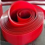 Black Polyurethane Conveyor Skirting Rubber 2m*10m Skirting Rubber Lining