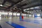 Steel Garage Workshop For Maintenance Metal Buildings Construction