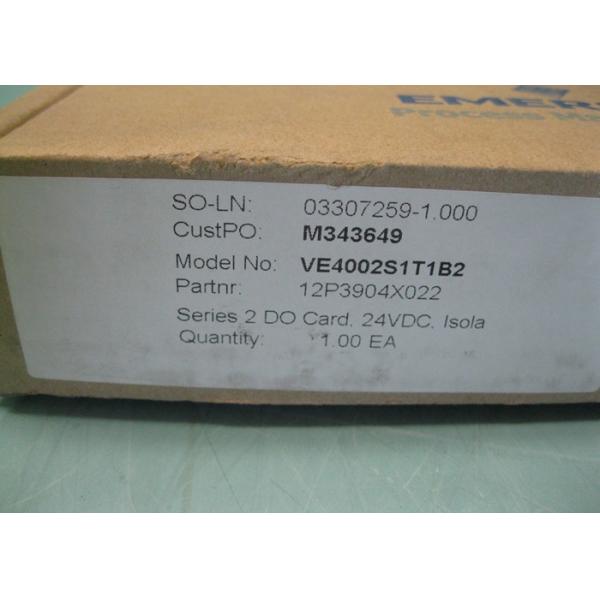 China Emerson DeltaV Module KJ3208X1-BA1 VE4002S1T1B1 Power Supply 12P3904X022 NEW factory