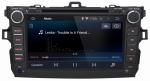 Ouchuangbo Car DVD Stereo System for Toyota Corolla 2008-2011 Android 4.4 3G