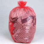 Hotel Hospital PVA Water Soluble Plastic Laundry Bags For Infection Control, 20