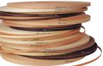 Natural Wood Edge Banding Veneer For MDF , 0.3mm - 3.5mm Thickness