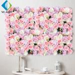 Wedding Use Artificial Vertical Garden , Indoor Stereoscopic Silk Flower Wall