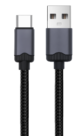 China Robust Braided USB - A to USB - C Data Cable factory