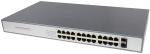 24 Ports Industrial PoE Switch 10/100/1000M Unmanaged Ethernet Fiber Switch CCTV
