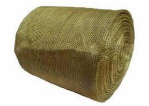 China Brass Knitted Wire Mesh For Oil Gas Separation And Filtration factory