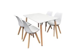 China Beautiful Generous 130cm 32kgs Modern Dining Room Sets factory