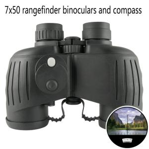 China bak4 7x50 waterproof binoculars and compass 7x50mm marine waterproof binoculars factory