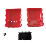 OBD2 Folded Male With OBD2 Car Label Red Shell