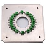Polishing Fiber Optic Fixtures E2000apc 20 Connector To Patch Cord
