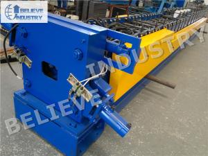 China 10 - 15 M/Min Downspout Roll Forming Machine For 100*80 120*100 Rectangle Profiles factory