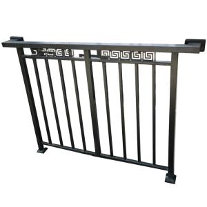 China Modern Architectural Indoor Balcony Railing Iron Fence Aluminium Balustrades factory