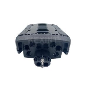 China 8 Ports Outdoor Fiber Splice Enclosure Corning Ip68 Waterproof Connector For Ftth factory