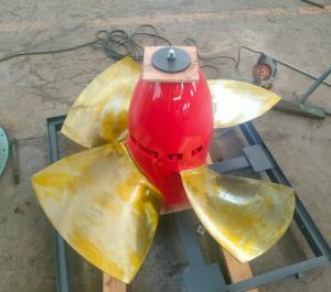 China ZG20SiMn Material Vertical Kaplan Turbine Generator With Stainless Steel CNC Blades factory