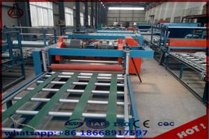 China 500 - 2500 Sheets MgO Board Production Line Magnesium Oxide Plate Making Machine factory