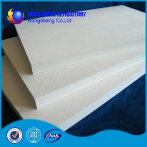 China Asbestos Free Ceramic Fiber Board for Industrial Furnace , Low Thermal Conductivity factory