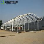 Large Span Metal Workshop Buildings High Strength Steel Modular Structure
