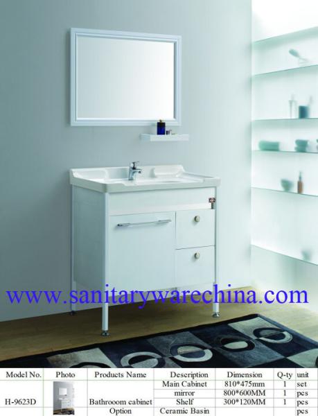 Modern Alunimun Bathroom Vanity/ aluminum alloy bathroom cabinet/Mirror Cabinet