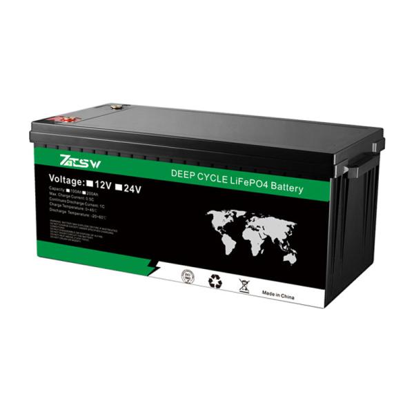 12V200ah Li-ion Battery Pack 24V100ah High Capacity Battery Pack Rechargeable