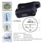 Laser Rangefinders 900m(984yd) Hunting Archery Outdoor Adventure Construction