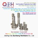 QBH DIN6921 M5-M20 Blue White Zinc Plated / Black / Plain Carbon / Stainless