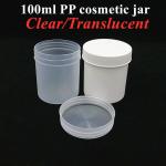 150ml 250ml 500ml White Black blue translucent Plastic Cosmetic Container PP