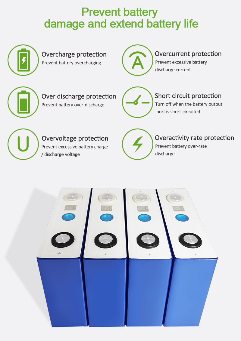 Grade A 105ah 3.2v LiFePO4 Battery Cell Rechargeable Lithium Battery Golf Cart