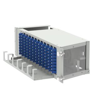 China Optical Equipment 96 Cores Fiber Optic Patch Panel for Sub Optic Distribution Frame factory