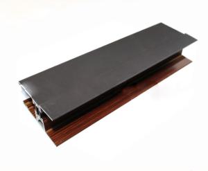 China Wood Finish / Powder Coated Aluminum Profile For Door And Window ISO 9001 Approved factory