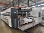 Automatic 3 Color Corrugated Carton Box Flexo Printing Slotting Die Cutting