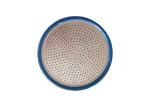 Blue Soft Rain Shower Head Plastic Shell 3/4" IPS Female Thread Connection