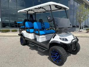 China EV4+2G 25mph TOP Golf Car Customizable Color High End Upgradeable factory