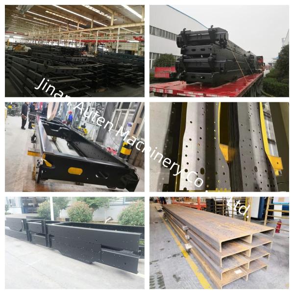 Y Axis ±0.2 Mm/600 Mm Processing Accuracy CNC Truck Beam Punching Machine 25pcs Number Of Modules