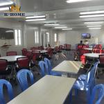 Modular On Site Temporary Prefabricated Construction Site Canteen