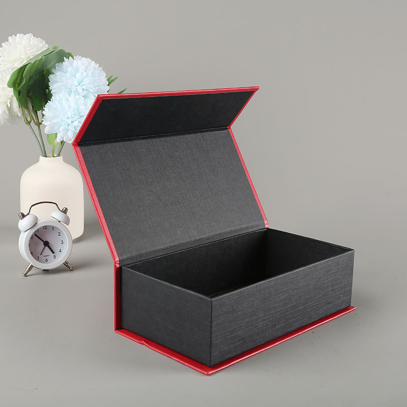 Food Grade Custom Magnetic Packaging Paper Box for Gift Shopping Lift-Off Lid Box
