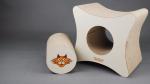Pet Furniture Cat Cardboard Scratcher OEM Printed Practice Sharpen Claws