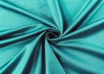 Flexible 84% Nylon Spandex Fabric For Swimwear Peacock Green Color 210GSM